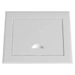 Osłona biała metalowa 25x25