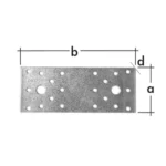 Łącznik PŁASKI 55 x 140 x 2mm