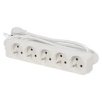 Przedłużacz BIAŁY 5 gniazd 3,0m - obrazek 3
